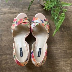 3/$25 Alex Marie Jamey Floral D’Orsay Heels